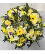 Spring Wreath funerals Flowers